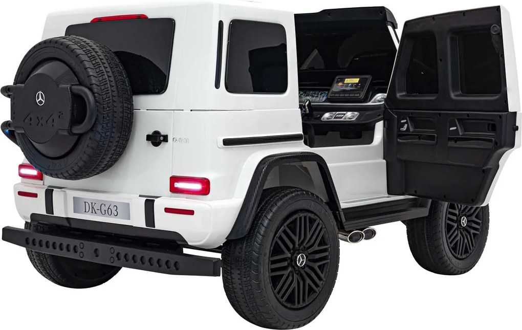 Ramiz Auto Mercedes Benz G63 AMG XXL biele