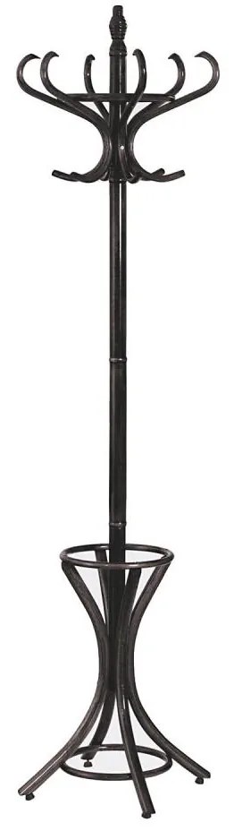 Stojanový vešiak 188x49 cm wenge