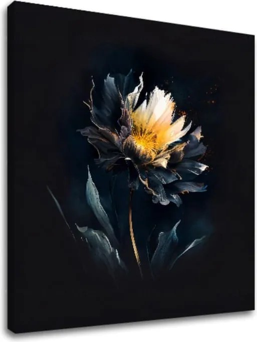 Dizajnová dekorácia na plátne Temné pokušenie 100x100 cm