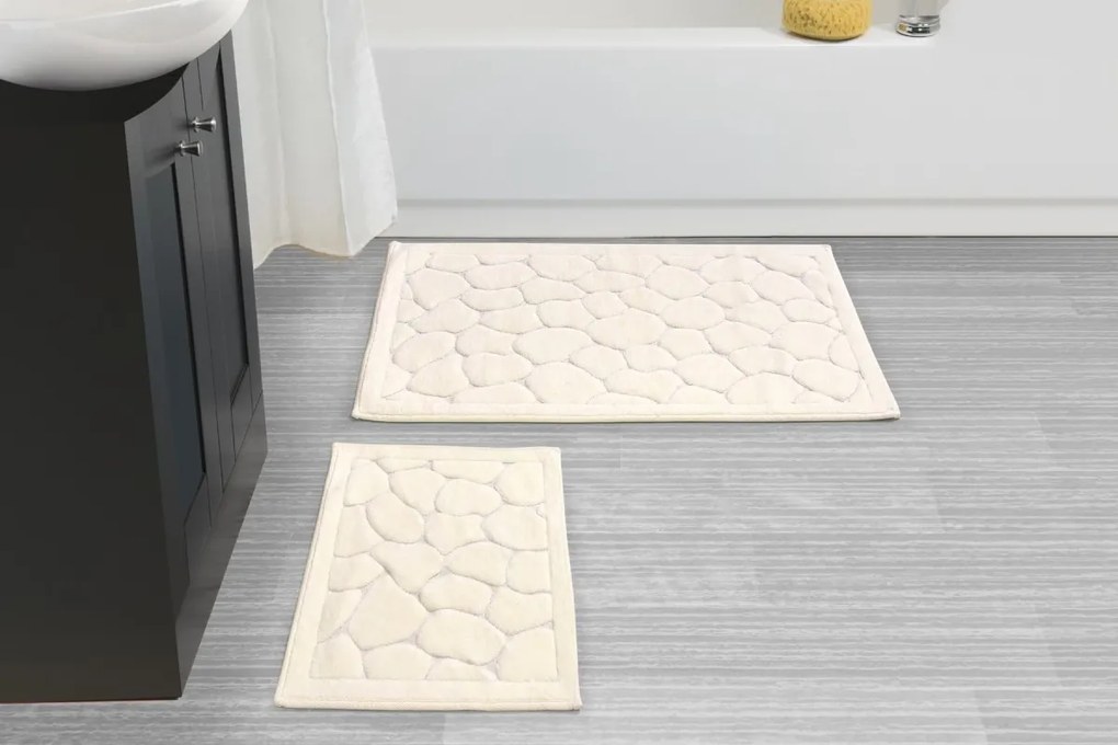 Súprava 2 kusov kúpeľňových predložiek Dante II. béžová