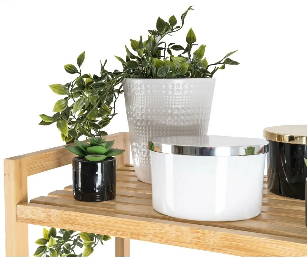 G21 Bambusová policová jednotka, 5 políc, 5 poschodí