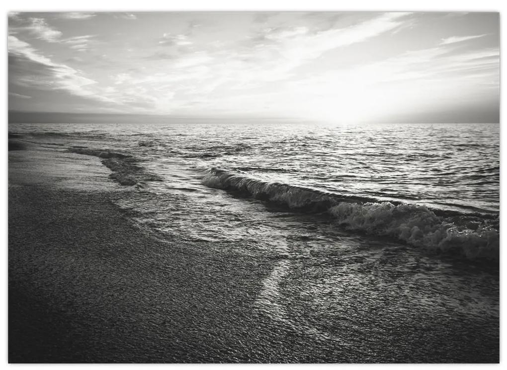 Obraz - Na brehu mora (70x50 cm)