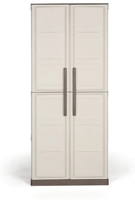 Plastová dielenská skriňa na náradie S Line, vysoká, 700 x 390 x 1650 mm