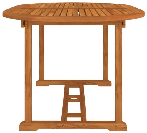 vidaXL Záhradný stôl 200x100x75 cm masívne eukalyptové drevo-