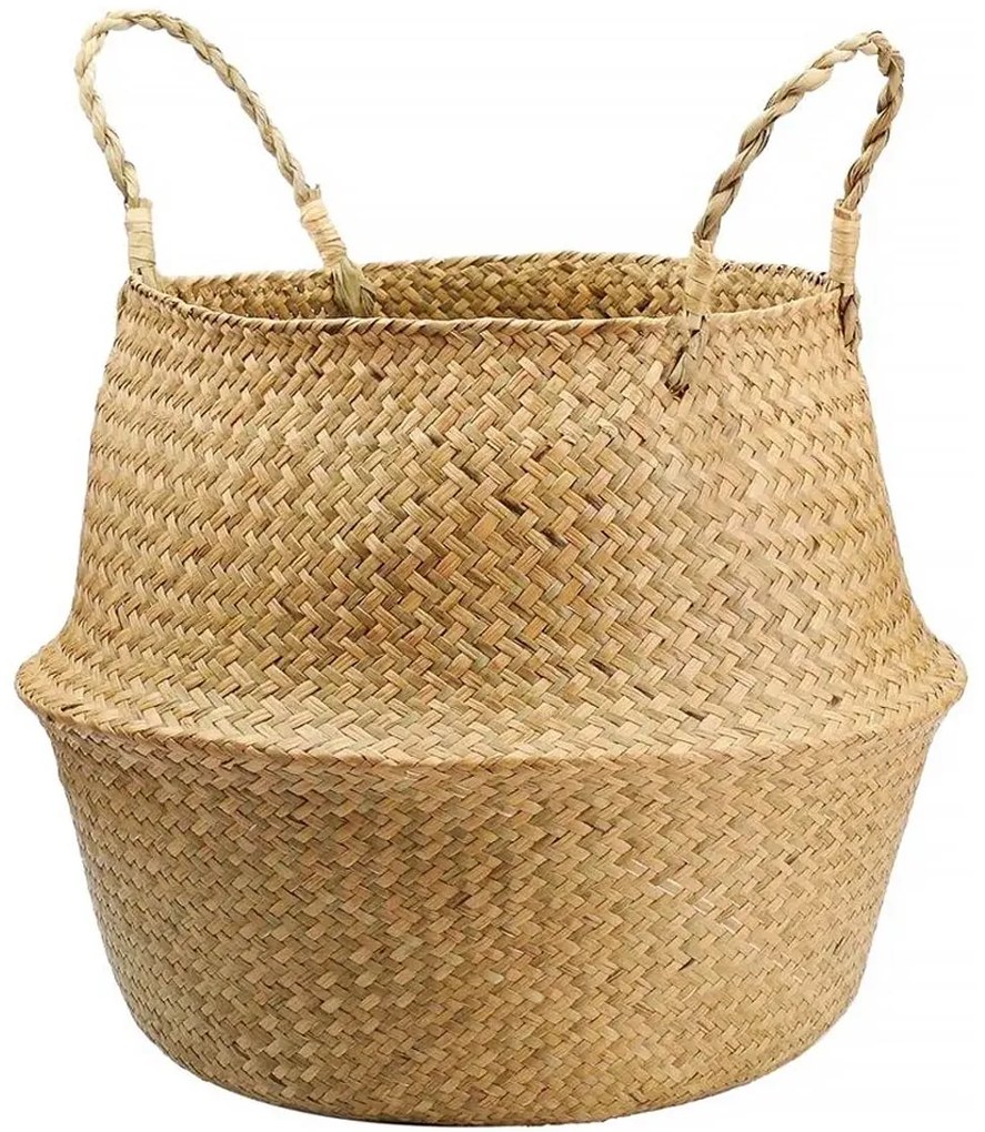 Tutumi Tutumi, pletený prírodný kôš v štýle Boho 381180B, hnedá, HOM-06661