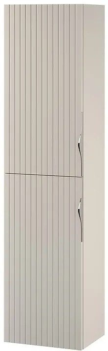 Cersanit Tirso, vysoká závesná skrinka 400x302x1600 mm, béžová matná, S1015-006