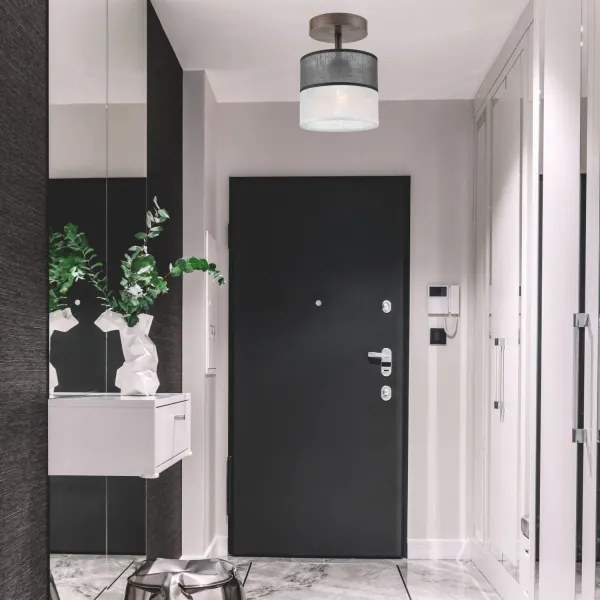 Prisadený luster ANDREA 1xE27/60W/230V buk