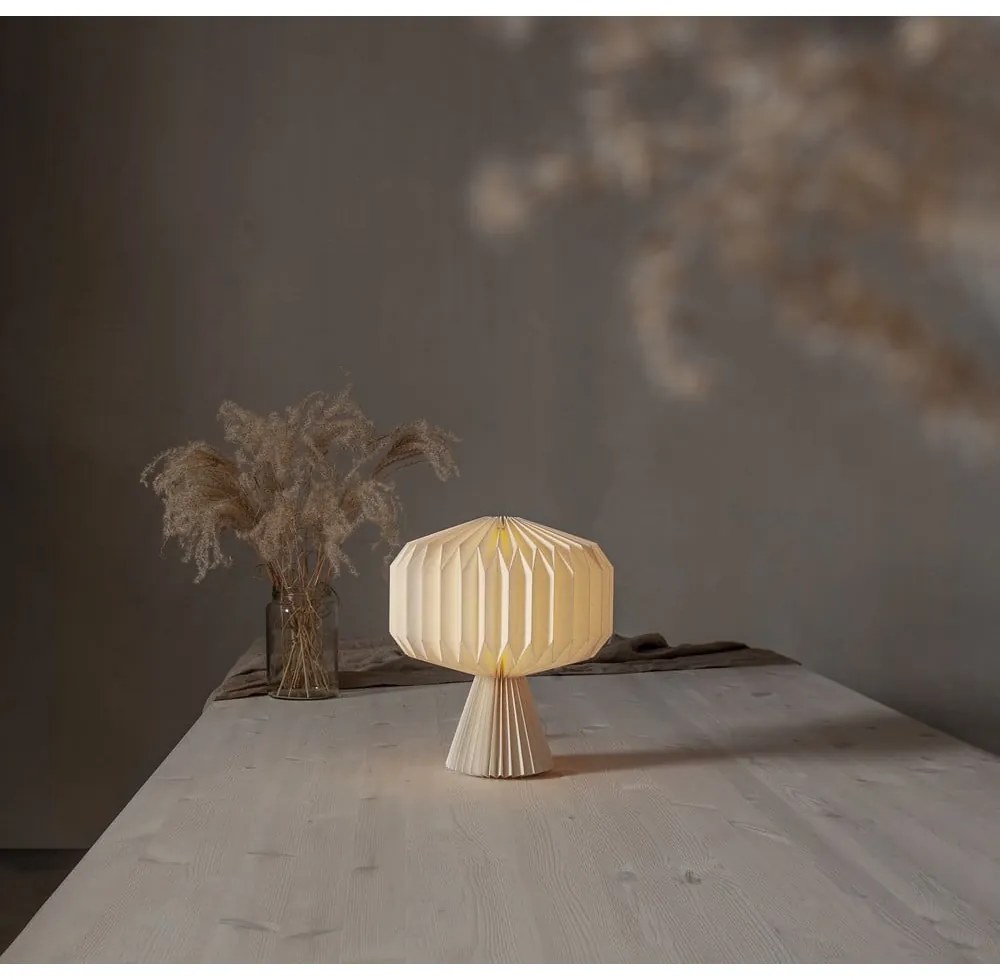 Krémovobiele tienidlo ø 30 cm Honeycomb – Star Trading