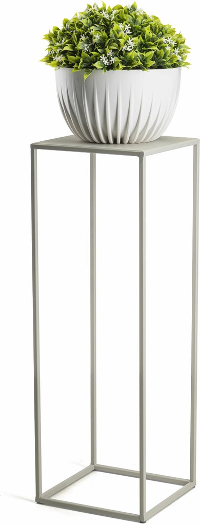STOJAN NA KVETINÁČ SIMPLE 70X24X24 CM BÉŽOVÁ