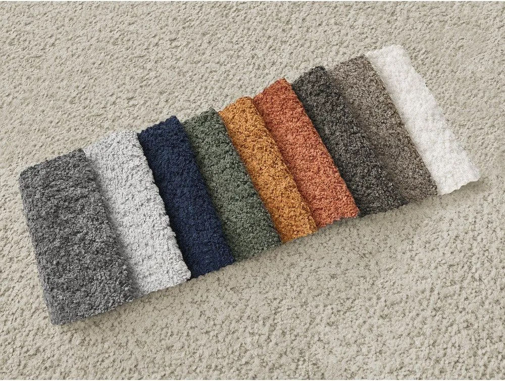 Béžová rohová pohovka z textílie buklé (ľavý roh/s leňoškou) Azra – Bobochic Paris