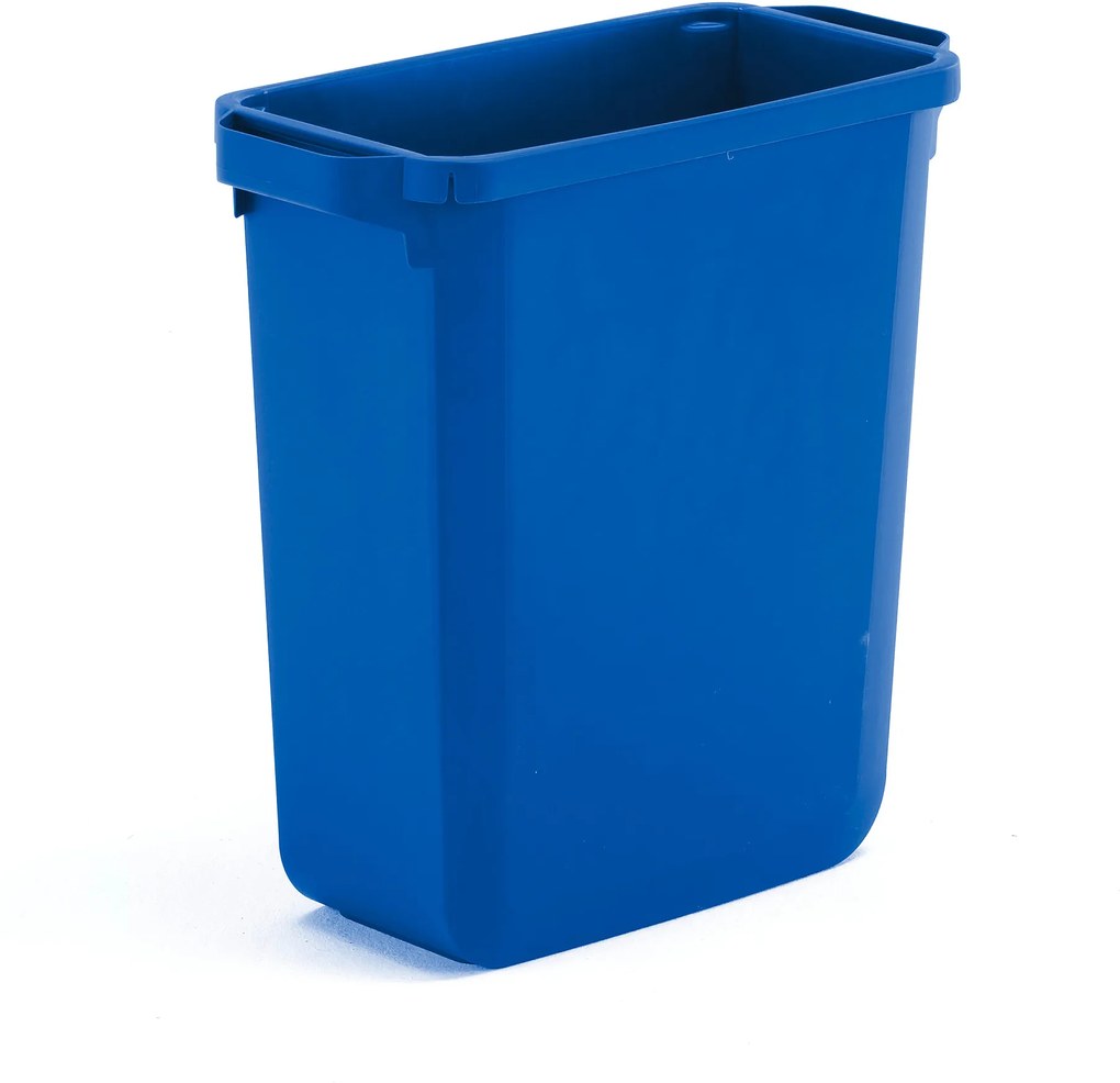 Odpadkový kôš na triedenie odpadu Oliver, objem 60 L, modrý