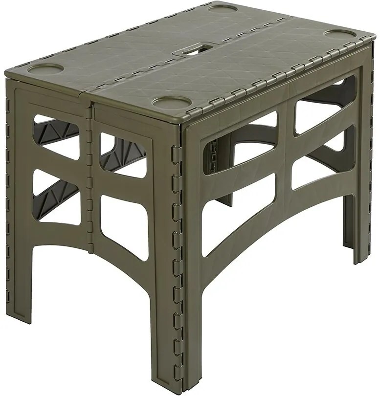 Keeeper Skladací vonkajší stôl Timo L Olive, L