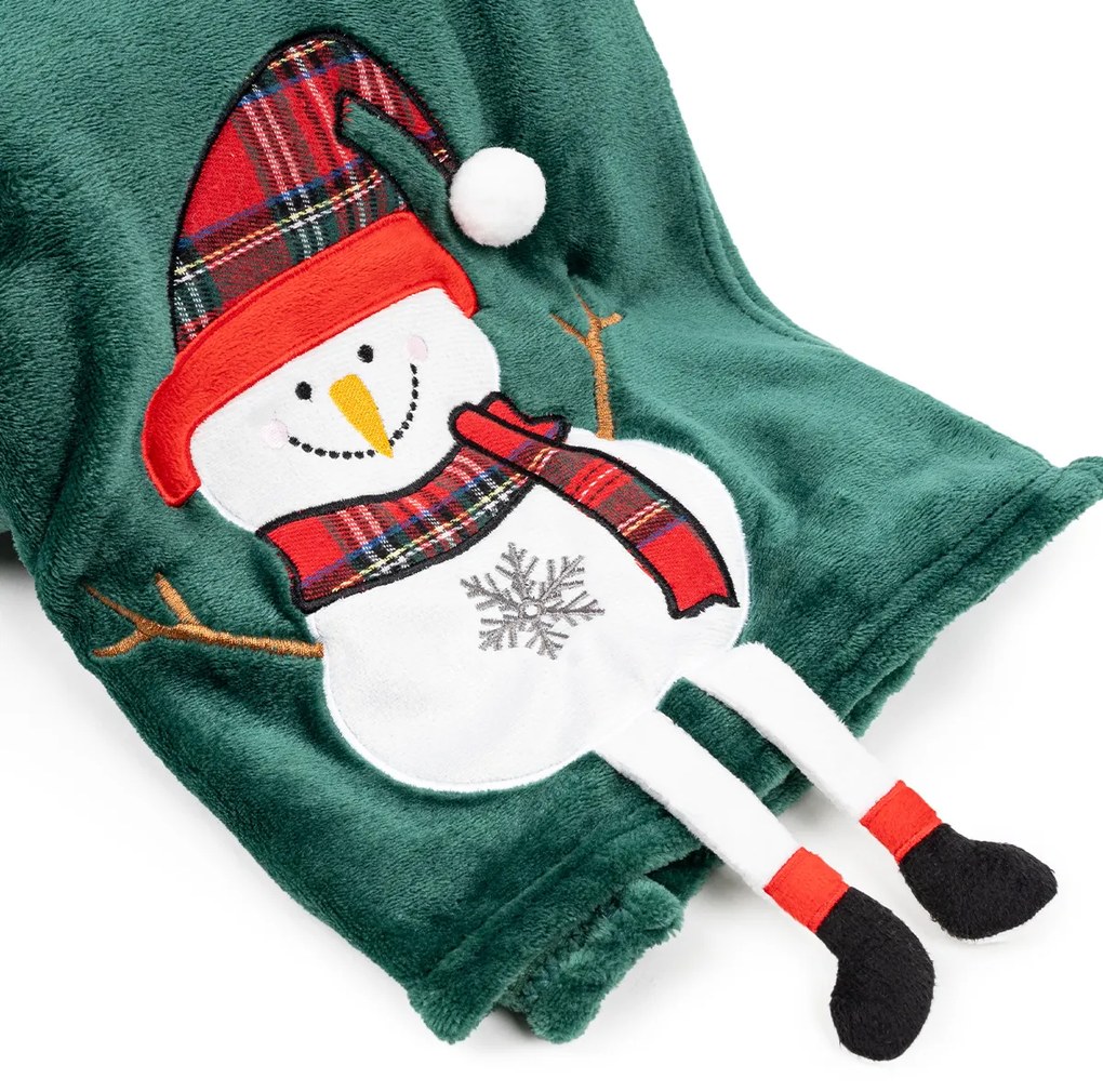 4Home Vianočná deka Snowman, 150 x 200 cm