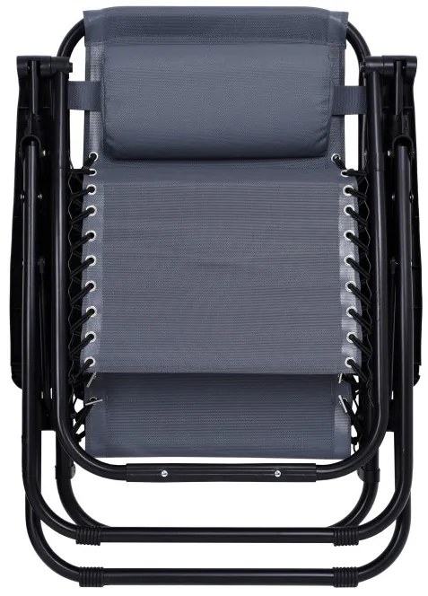 Lehátko ORION Zero Gravity sivé