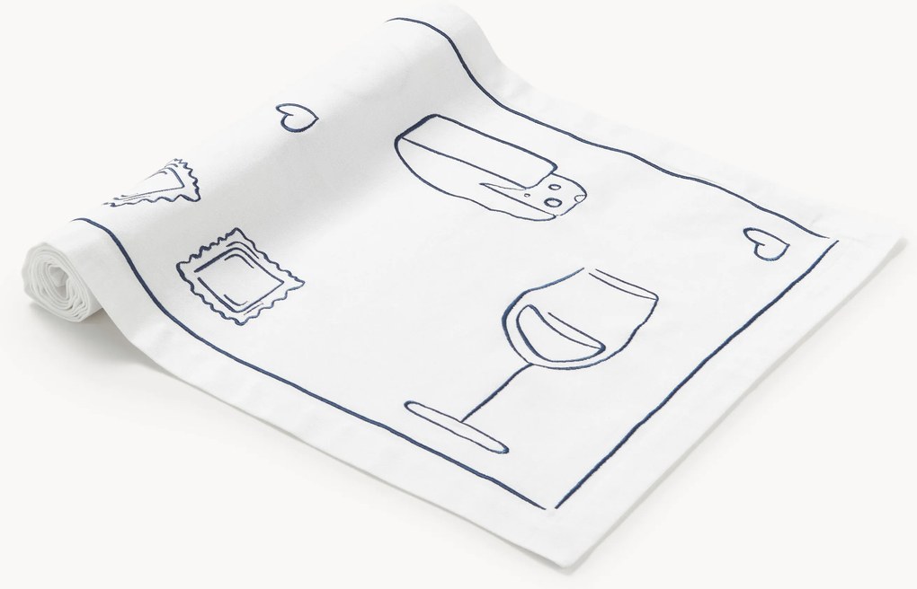 Vyšívaný stolový behúň Tutti