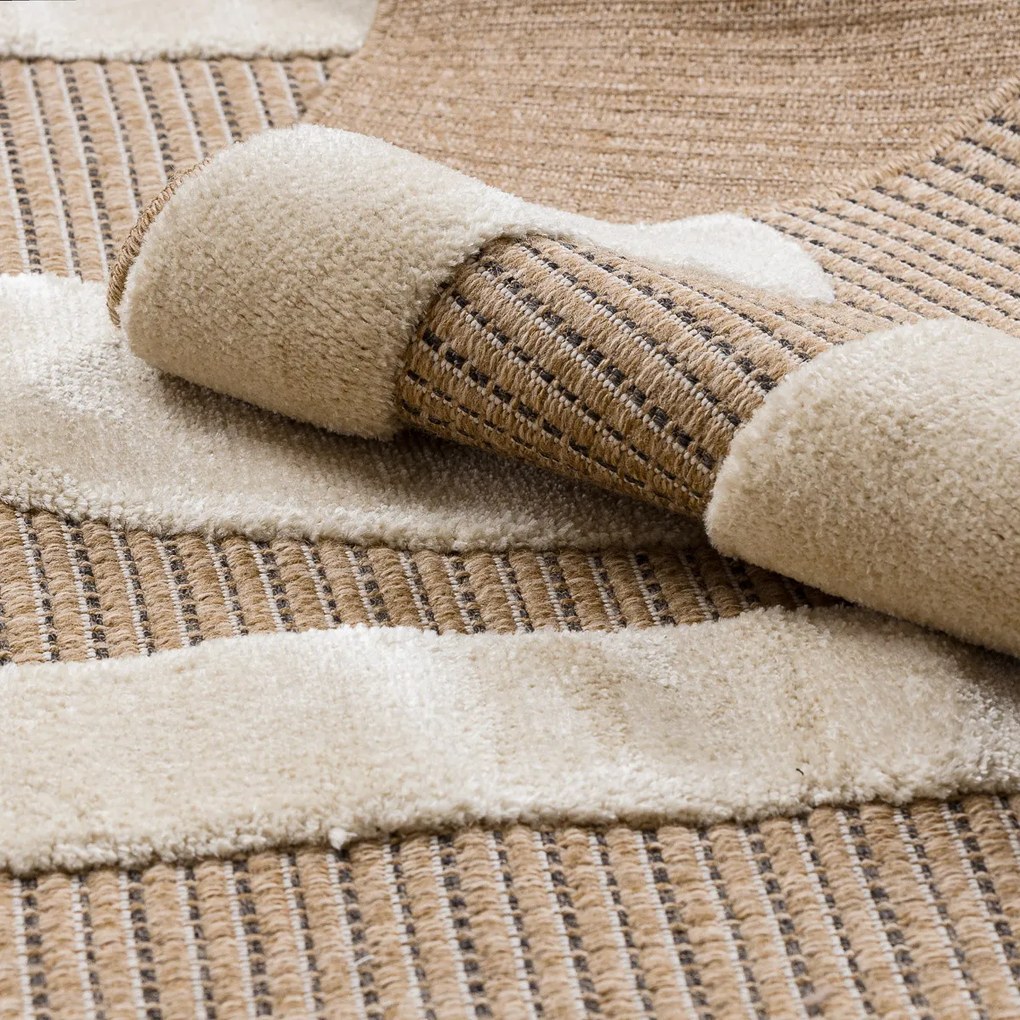 Kusový koberec Spark 0696A beige/cream, 180x270, béžová, chodba / predsieň, Dywany Łuszczów