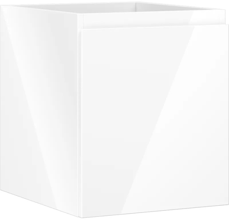 Mexen Orio, kúpeľňová skrinka 40 cm, 1 zásuvka, biela lesklá, 91A10-04047-1-BF00