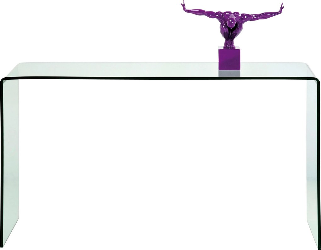 XXXLutz KONZOLOVÝ STOLÍK, priehľadné, 120/30/76 cm Kare-Design - Online Only obývacie izby - 001838124501