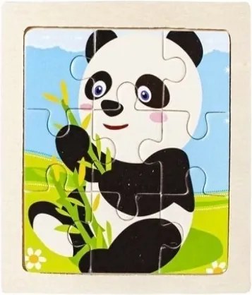 Drevené puzzle 10973 sada 4 kusy