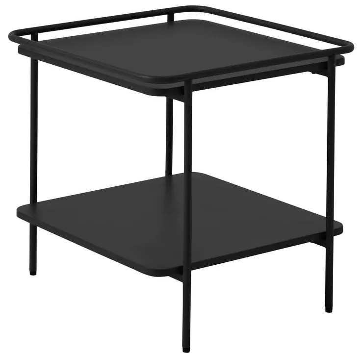 Kovový odkladací stolík 45x45 cm Yuba – Unique Furniture