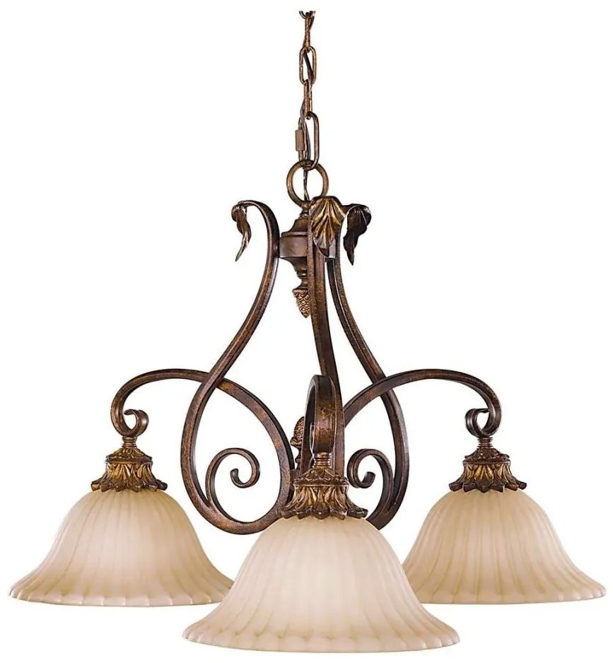 Feiss FE-SONOMAVALLEY3 - Luster na reťazi SONOMA VALLEY 3xE27/60W/230V