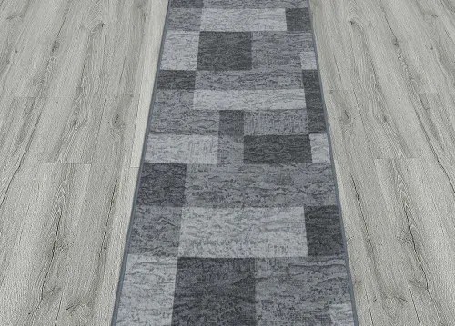 Koberce Breno Behúň ICONA 97, šíře role 120 cm, sivá