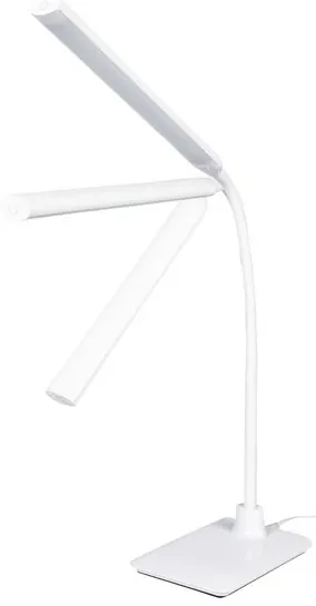 LIVARNO home Stolná/Upínacia LED lampa (stolná lampa, biela) (100352194)