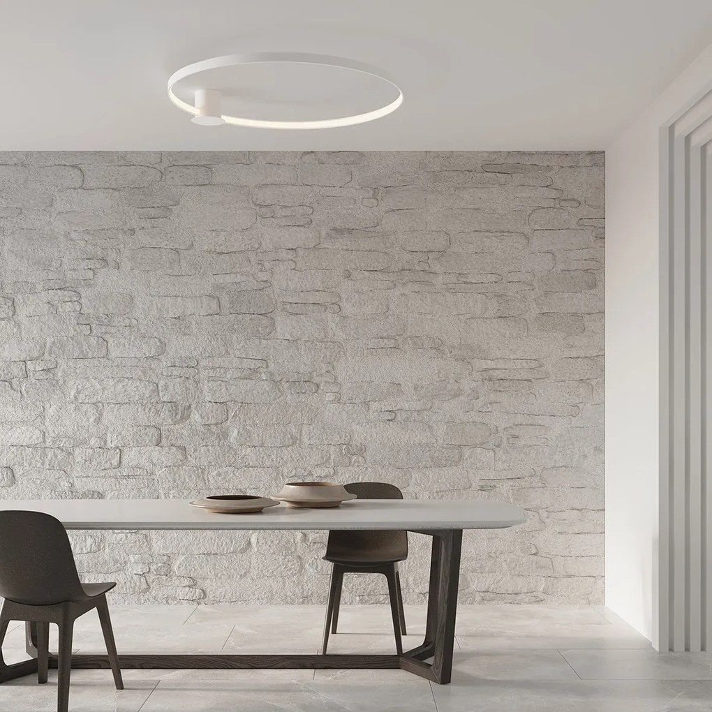 Stropné LED svietidlo Rio 55, 1x LED 30w, 3000k, w