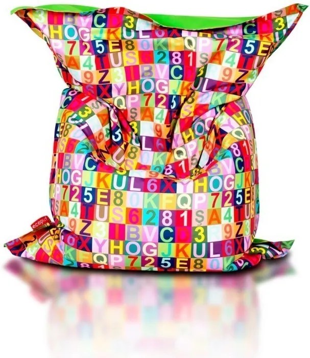 EF4015 Ecopuf Sedací vankúš Ecopuf - Pillow MODERN KIDS polyester DG32/NC2