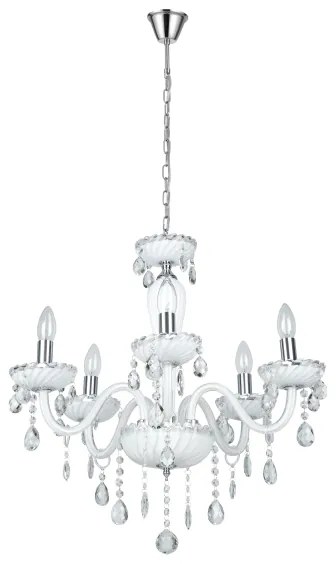 Eglo 39113- Luster CARPENTO 5xE14/40W/230V