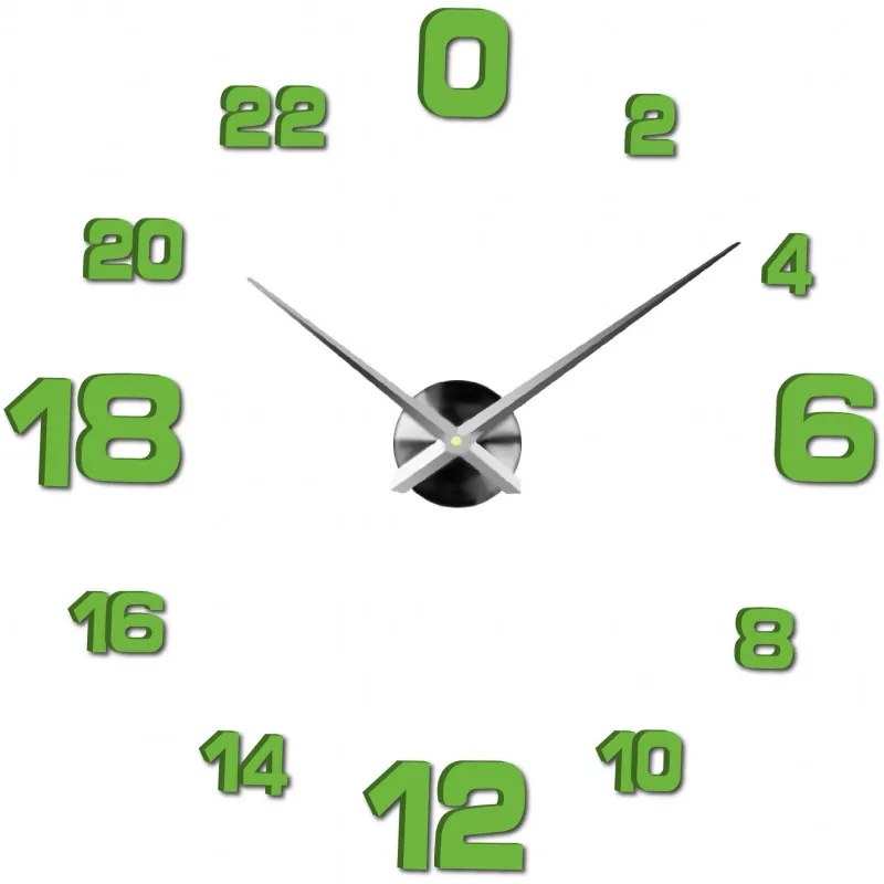 Moderné nalepovacie nástenné hodiny | 3D hodiny 12S022-Wall clock