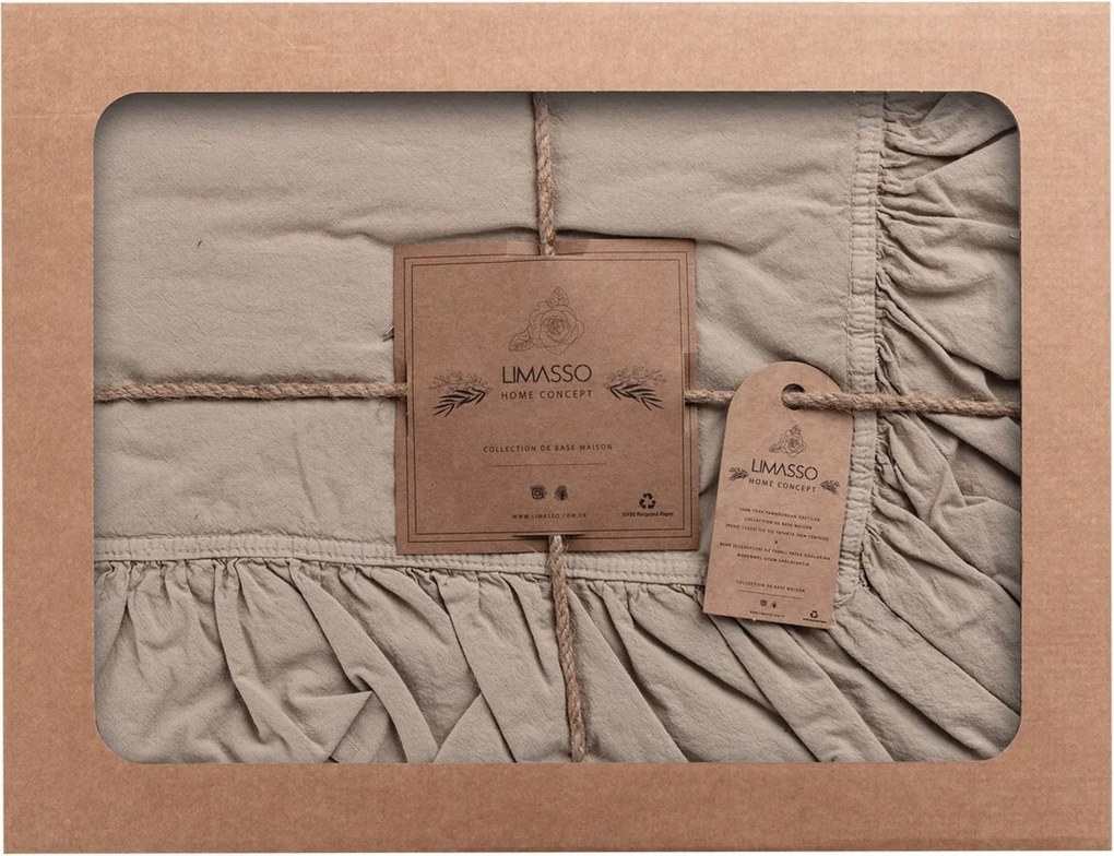 Pościel Cotton 200x220cm oxford tan