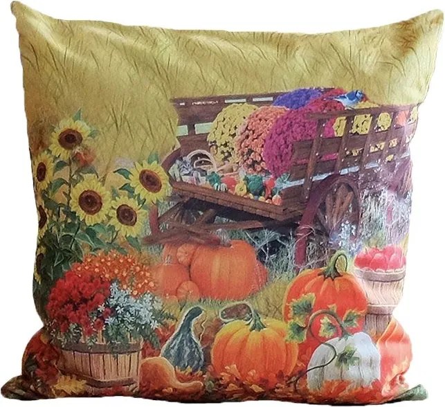 Vankúšová obliečka Čas zberu 40 × 40 cm