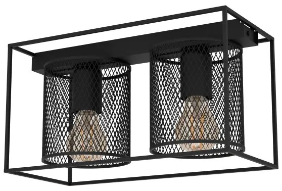 Eglo 43772 - Stropné svietidlo CATTERICK 2xE27/40W/230V