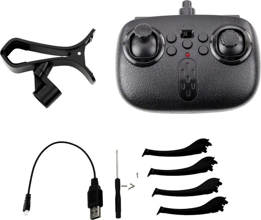 LEAN Toys Dron Y30 diaľkovo ovládané LED svetlá Ľahký gyroskop 360° rotácia