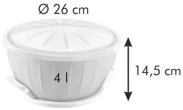 Tescoma Delícia 630381.00 - Misa na kysnuté cesto s ohrievačom DELÍCIA o 26 cm