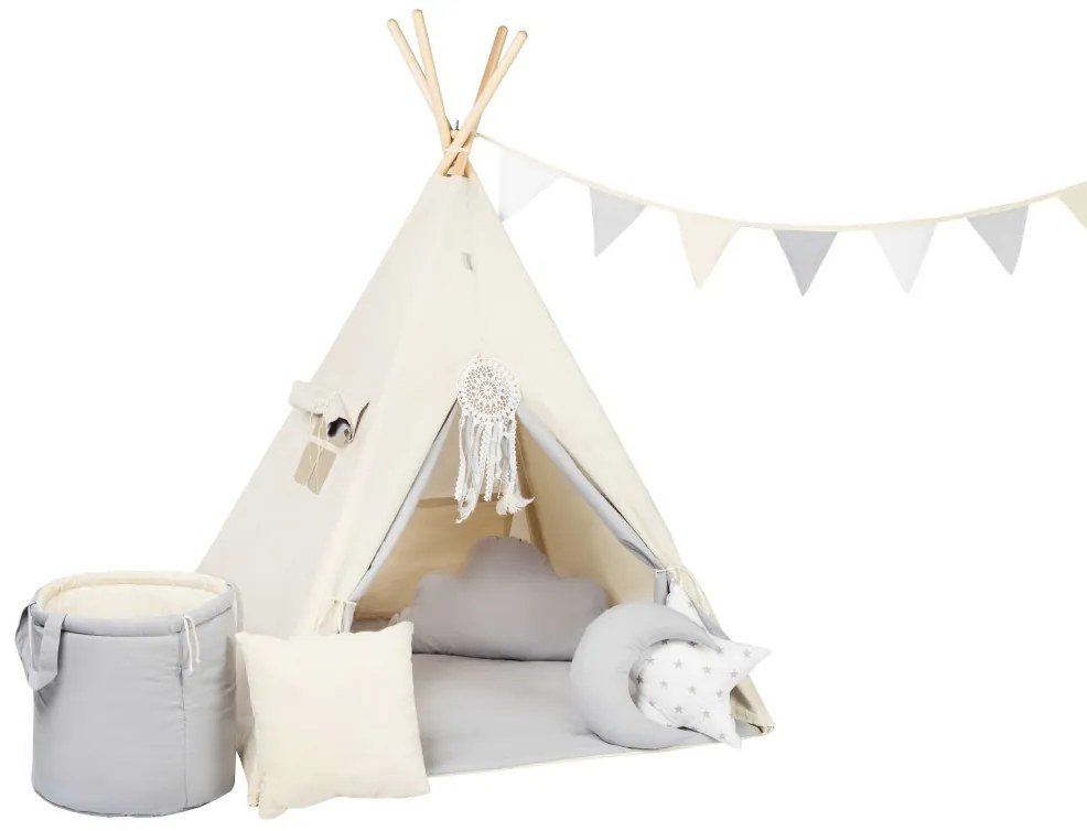 ELIS DESIGN Teepee stan set béžový varianta: premium
