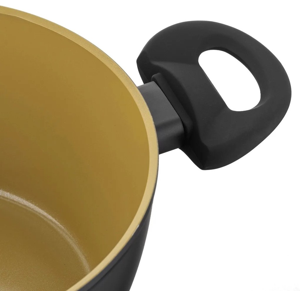 Florina Hliníkový hrniec s pokrievkou AmVegan by Mateusz Gessler, 20 cm, 2,1 l, pr. 20 cm