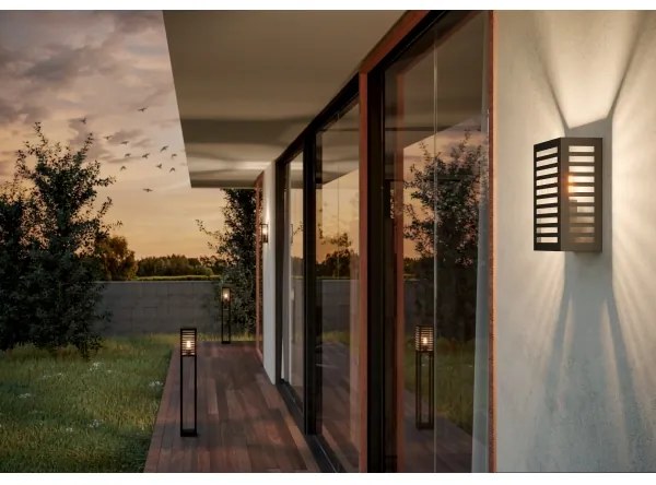 Eglo 900136 - Vonkajšie nástenné svietidlo ALAMONTE 1xE27/60W/230V IP44