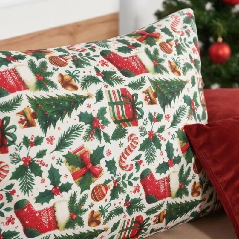 Vianočné obliečky Holly Jolly EMI, Detský set 90x130 + 45x65
