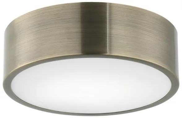 Stropné svietidlo DANTE 1xE27/60W/230V pr. 26 cm patina