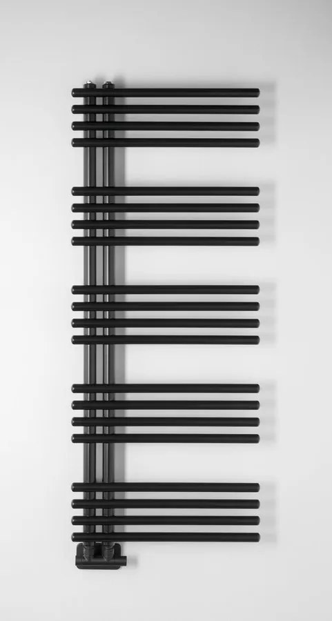 Sapho Sapho, NYMPHA vykurovacie teleso 500x1250mm, čierná mat, LLN125B