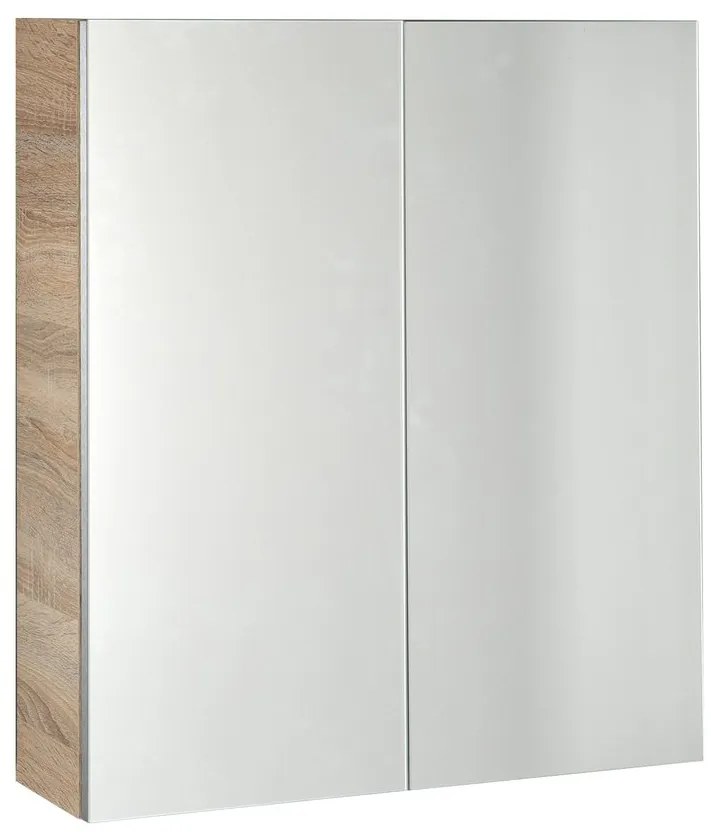 Aqualine Aqualine, VEGA galérka 60x70x18cm, dub platin, VG860