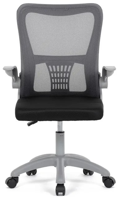 Autronic BONTEC Detská stolička, výškovo nastaviteľná, šedá sieťovina, KA-K2008 GREY Farba: Šedá