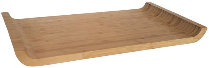 BISK Erga Laos, bambusový podnos 35x18x4cm, prírodná hnedá, ERG-08129