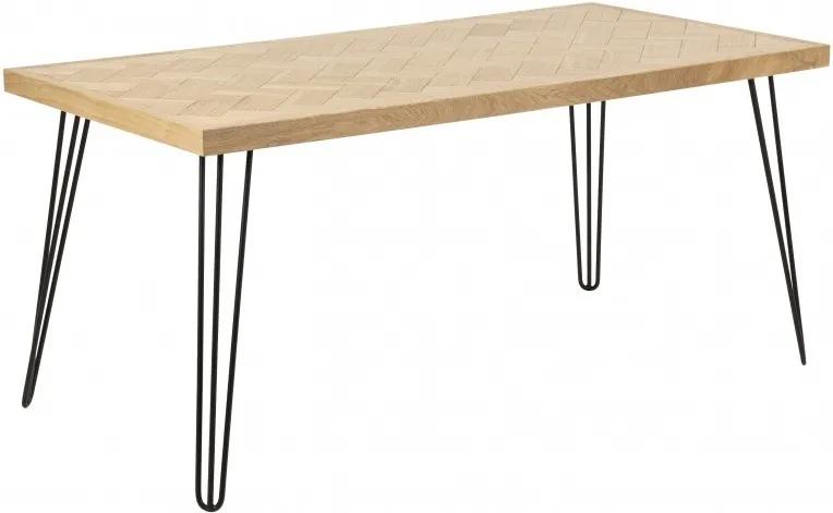 Hector Jedálenský stôl Maidstone 160x80x75 cm hnedý