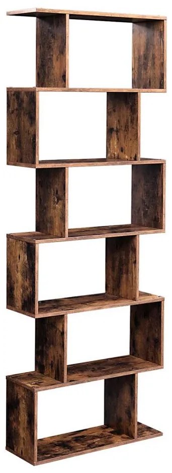 Knižnica LIVARO hnedá