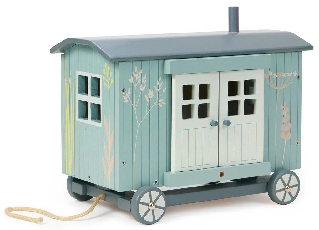 Tender Leaf - Drevená maringotka s myškami