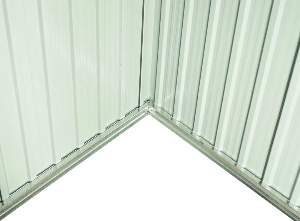 Záhradný domček s drevníkom BestBerg ZDD-6A / 6 m² / 322 x 196 x 196 cm / šedá