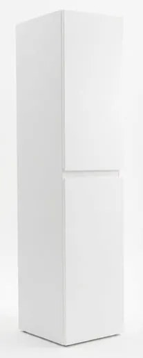 Kúpeľňová skrinka vysoká SAT B-Way 30x133x35 cm biela lesk BWAY35W